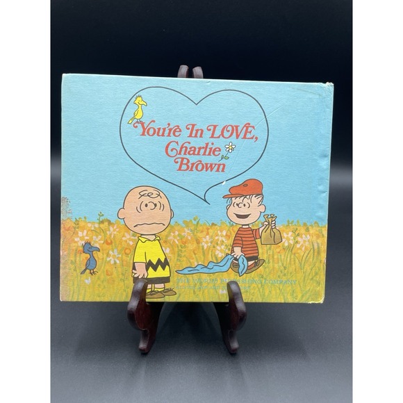 "1968 Peanuts" Your in Love, Charlie Brown Charles M Schultz First Edition - Picture 2 of 2